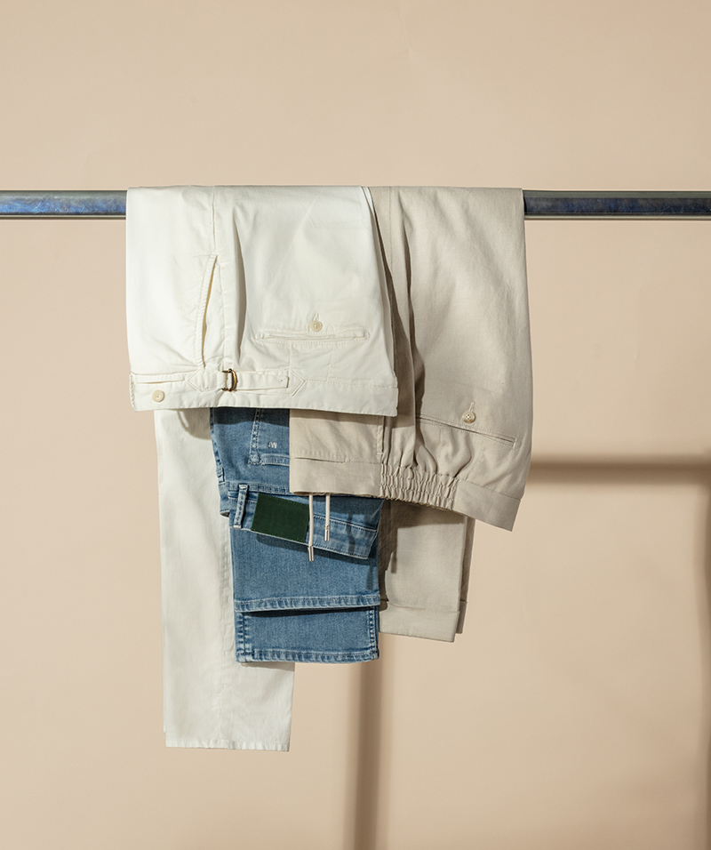 pantalons sur mesure