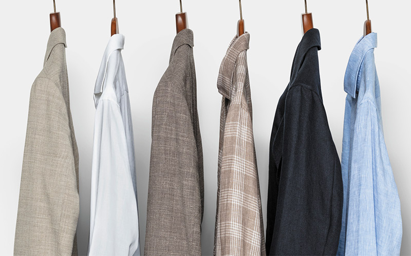 chemises casual homme julien de caurel teintes
