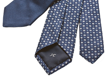 cravate broderie accessoire costume homme