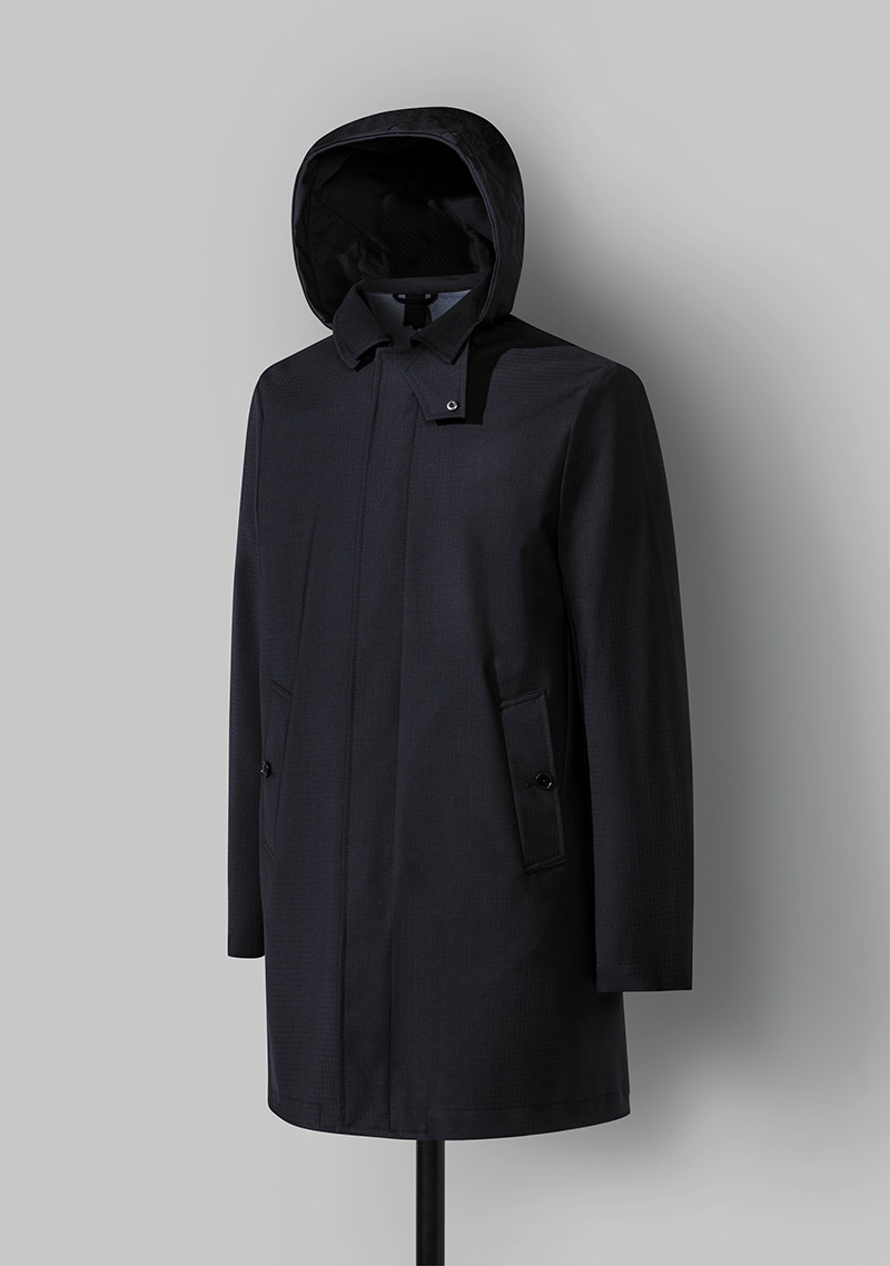 imperméable capuche