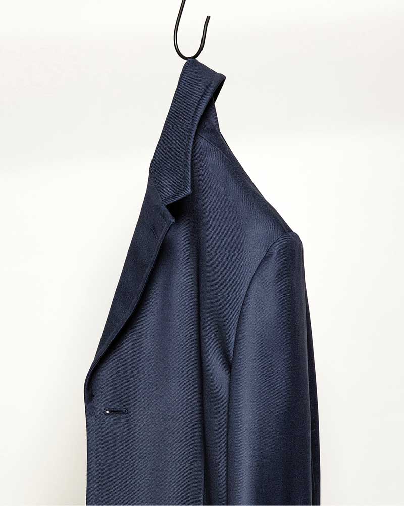 manteau bleu