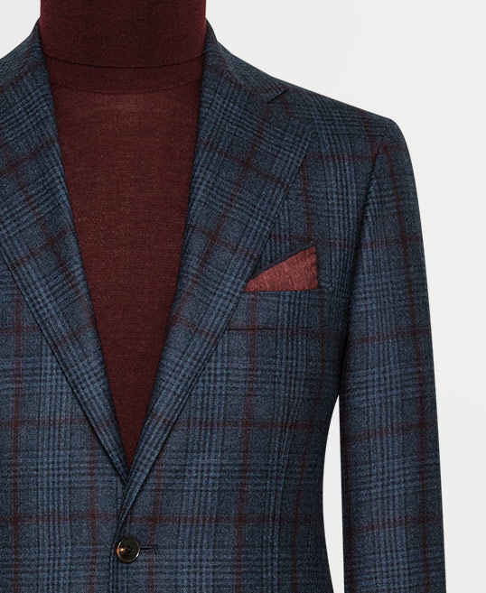 veste costume sur mesure laine loro piana