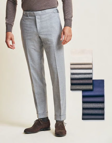 pantalon flanelle
