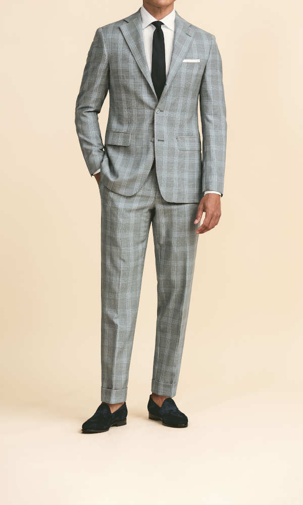 tenue business carreaux