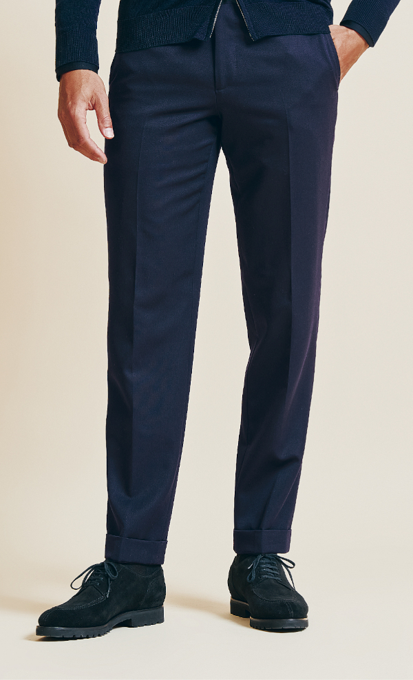 pantalon travail marine